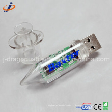 Пластиковый доктор шприц USB флэш-накопитель для продвижения